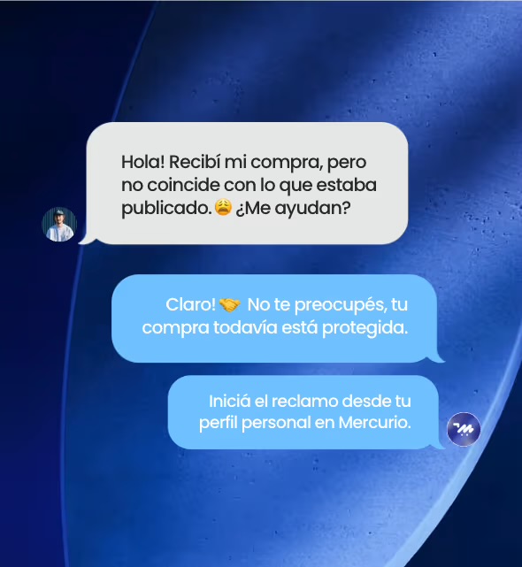 Respaldo en cada compra